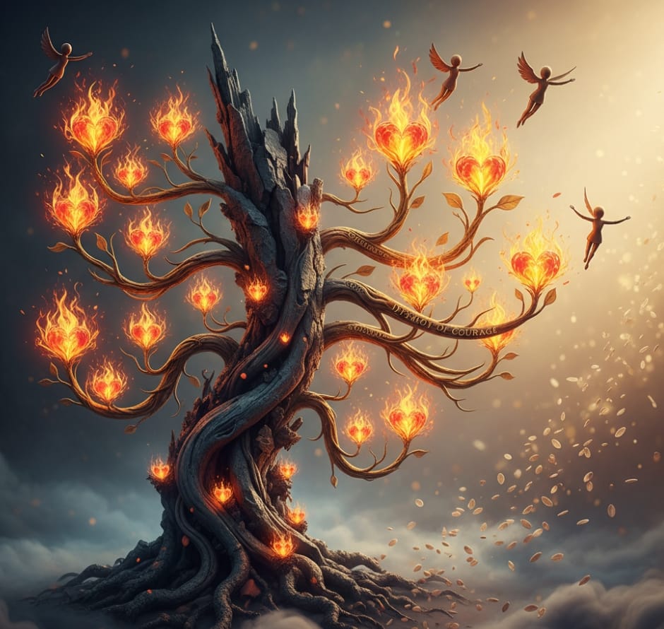 Each corner of uncertainty, needs an offshoot of courage!